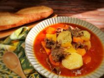 減塩レシピ　牛肉と野菜の具沢山スープ