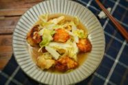 減塩レシピ　鶏胸肉と白菜の中華煮